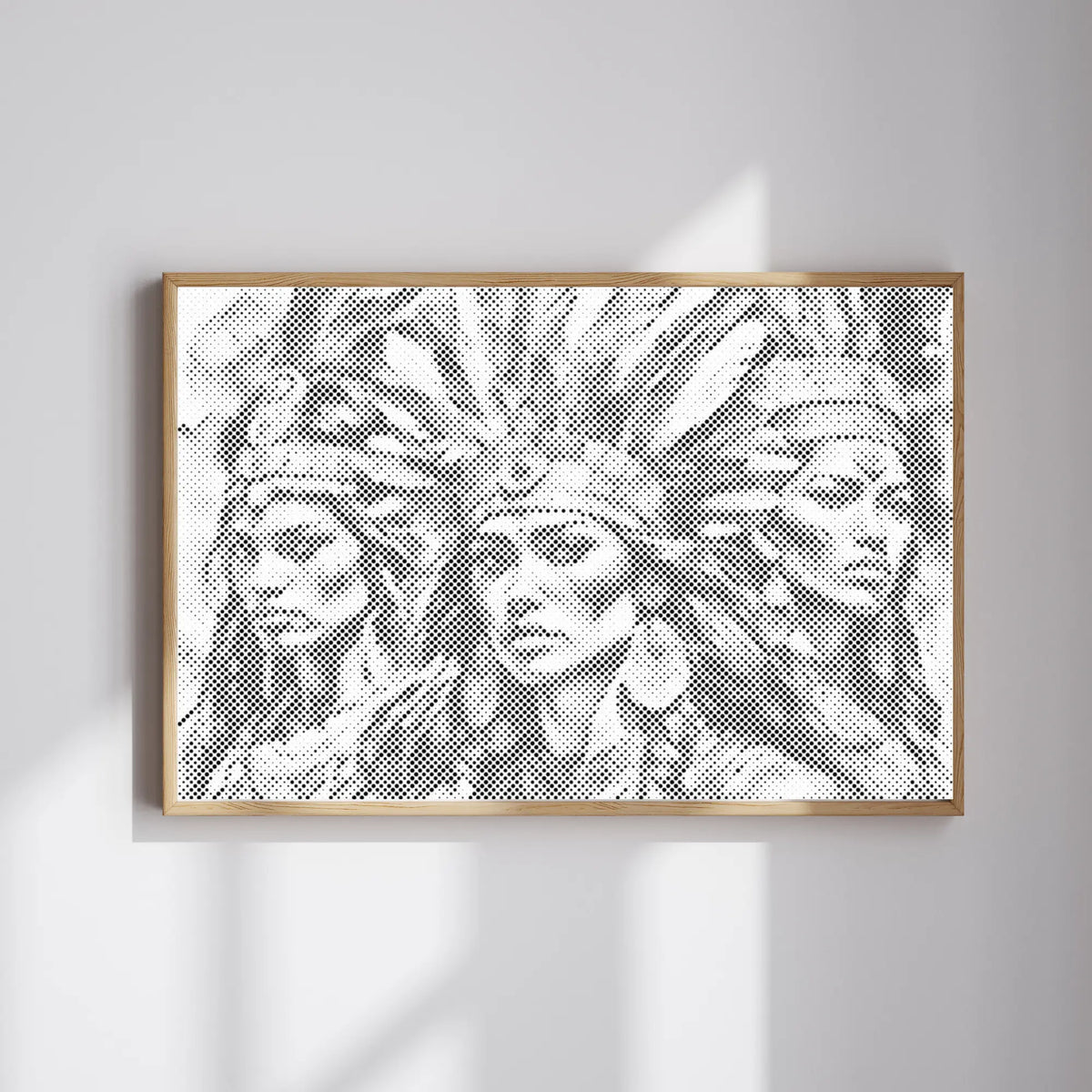 Beautiful Women | Dot Painting Kit som færdigt mal med prikker motiv