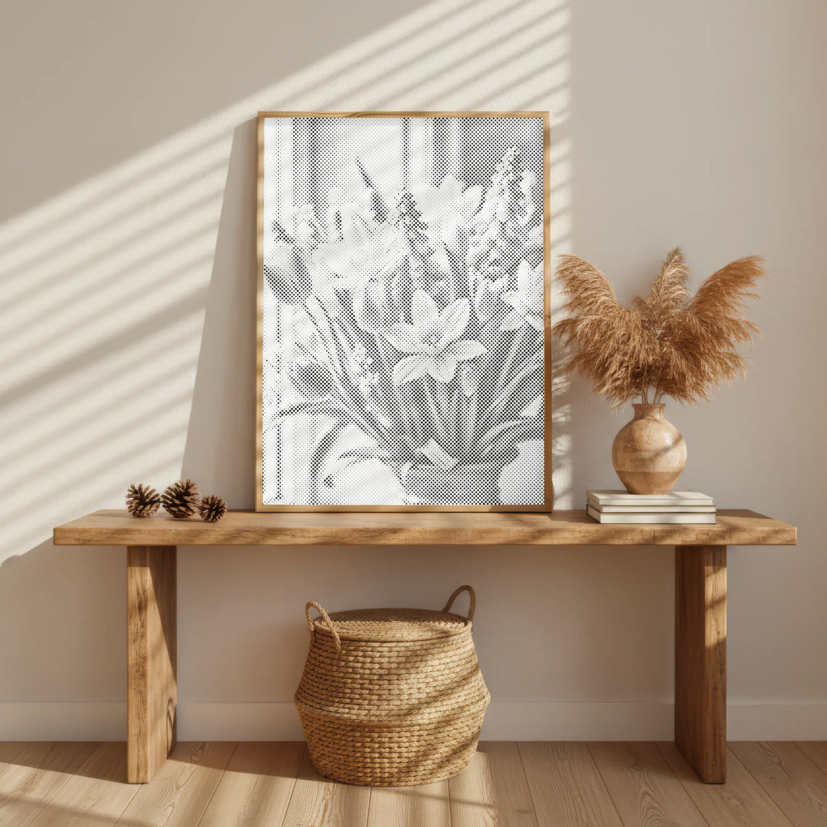 Spring Bouquet | Dot Painting Kit som færdigt mal med prikker motiv