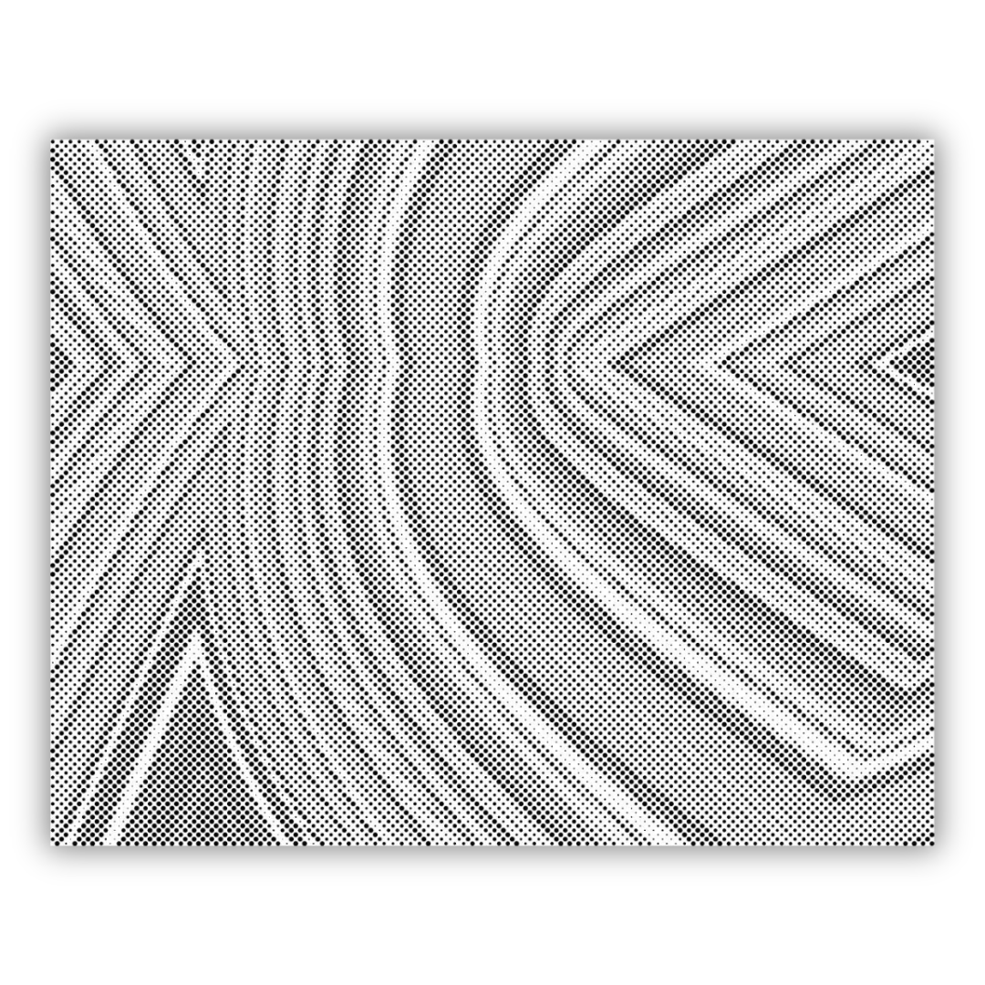 Abstract Background | Dot Painting Kit som færdigt mal med prikker motiv