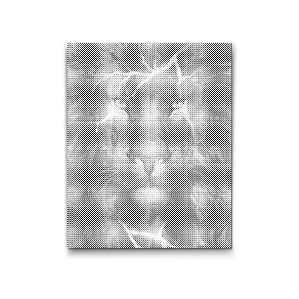 Power of the Lion | Dot Painting Kit som færdigt mal med prikker motiv